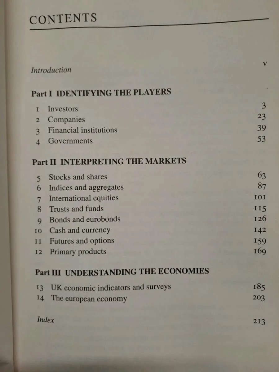 Guide to Using the Financial Pages - Image 4