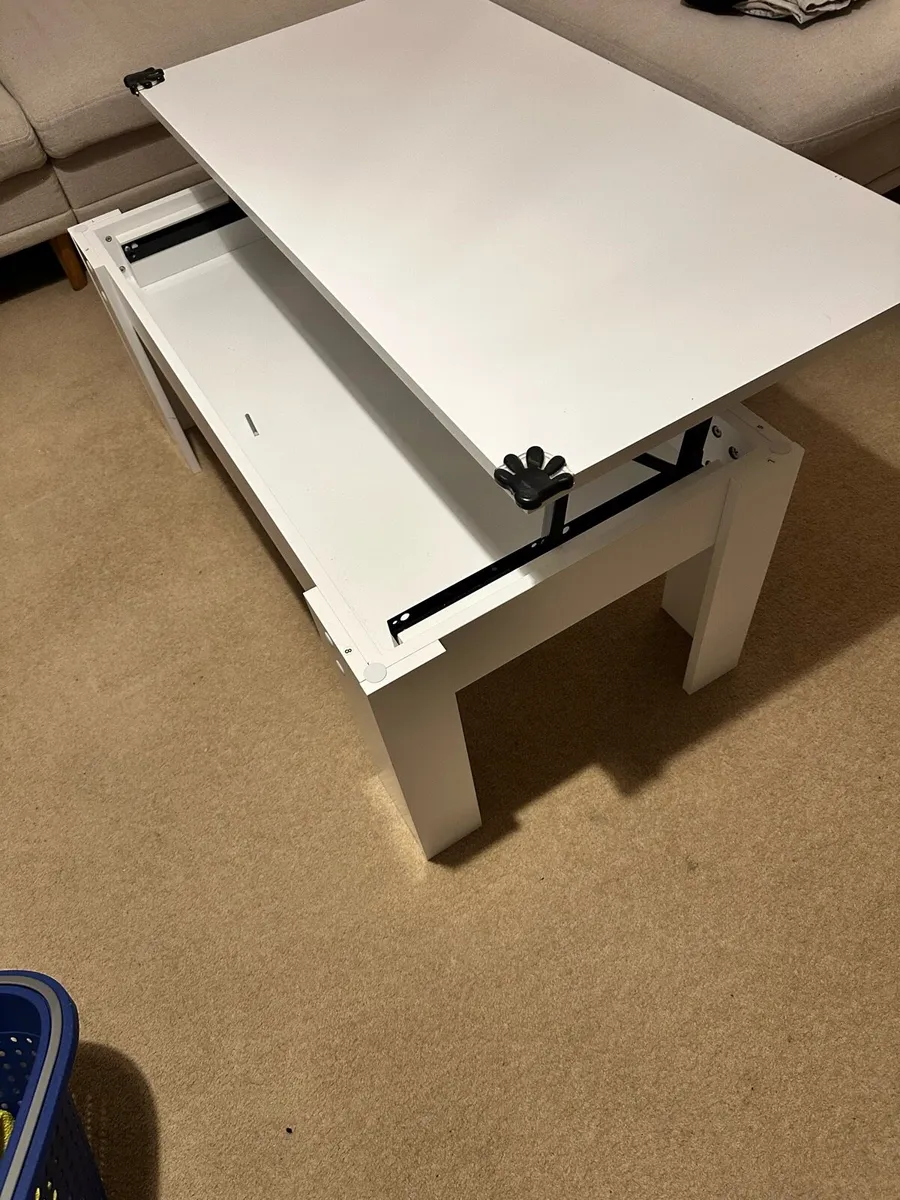 Retractable coffee table - Image 3