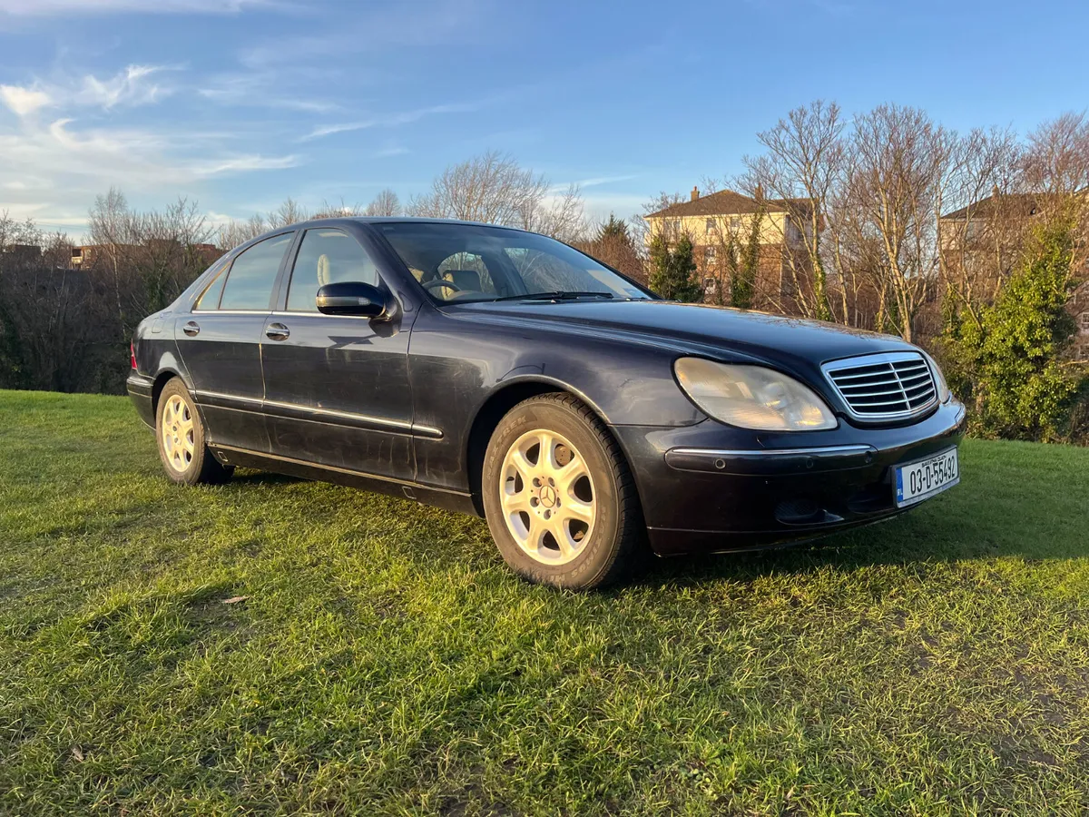 NO RESERVE ONLINE AUCTION 2003 Mercedes S320 - Image 1