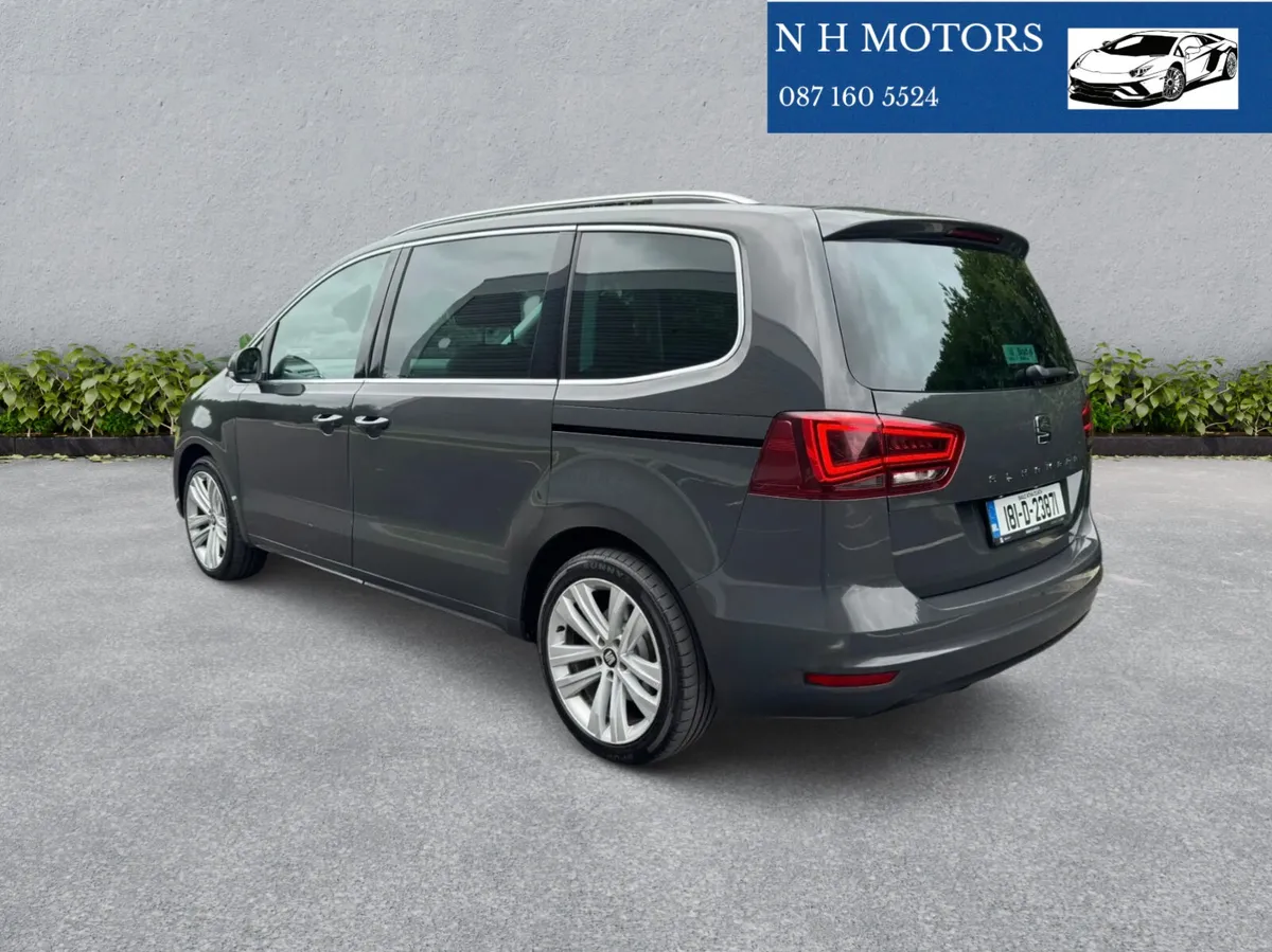 SEAT Alhambra 2018 TDi LEATHER + CHILD BOOSTERS - Image 4