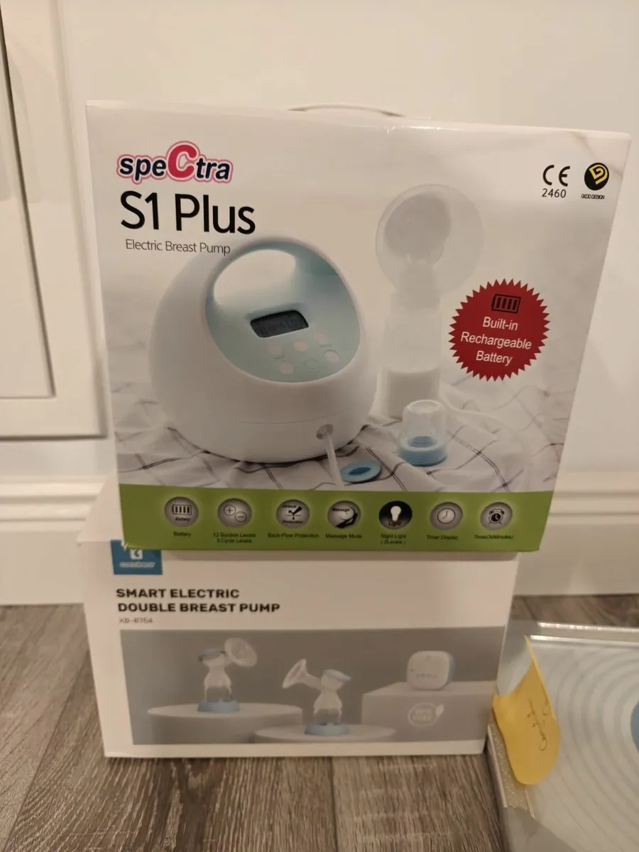 Spectra S1 plus Breast pump (+2nd smaller b.pump)