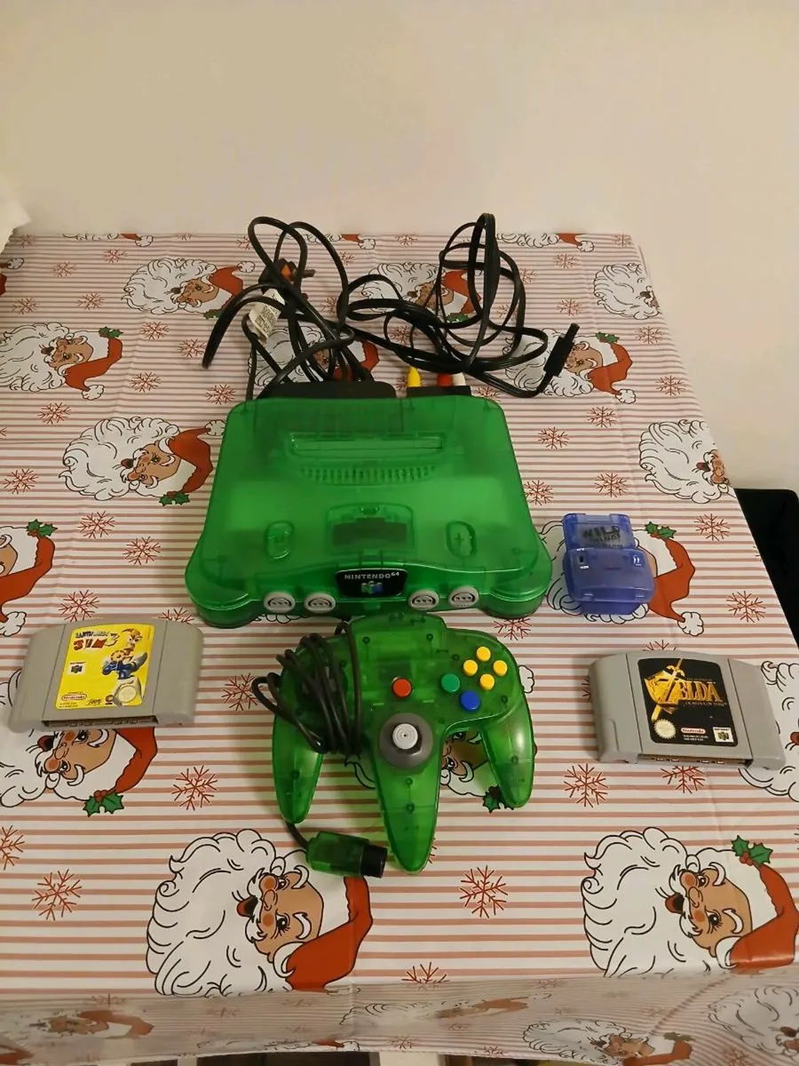 Nintendo 64 jungle green - Image 1