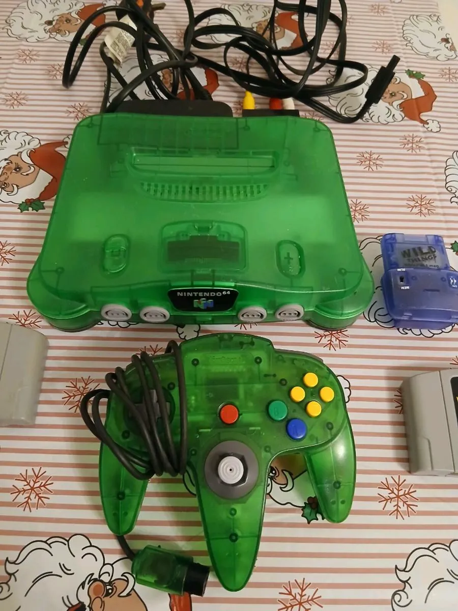 Nintendo 64 jungle green - Image 2