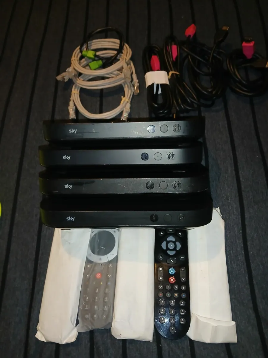 Sky Q mini boxes & cat 5/6 converters - Image 2