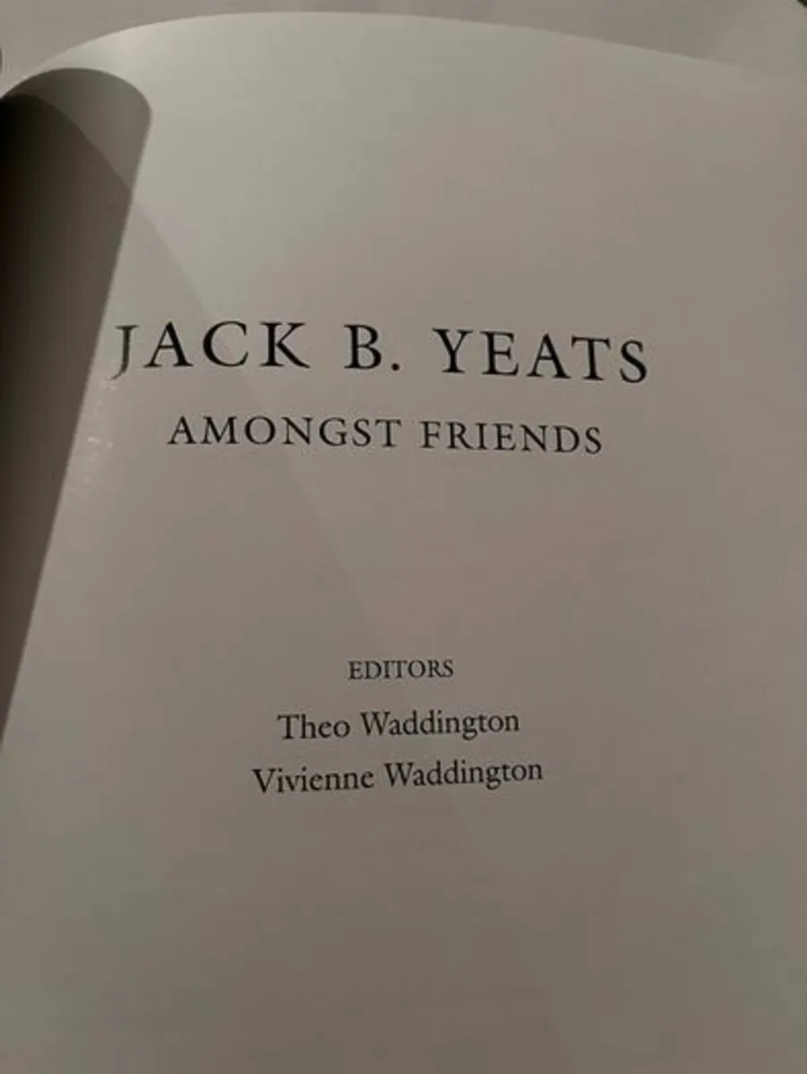 Jack B. Yeats - Amongst Friends. Exhibition Book. - Image 1