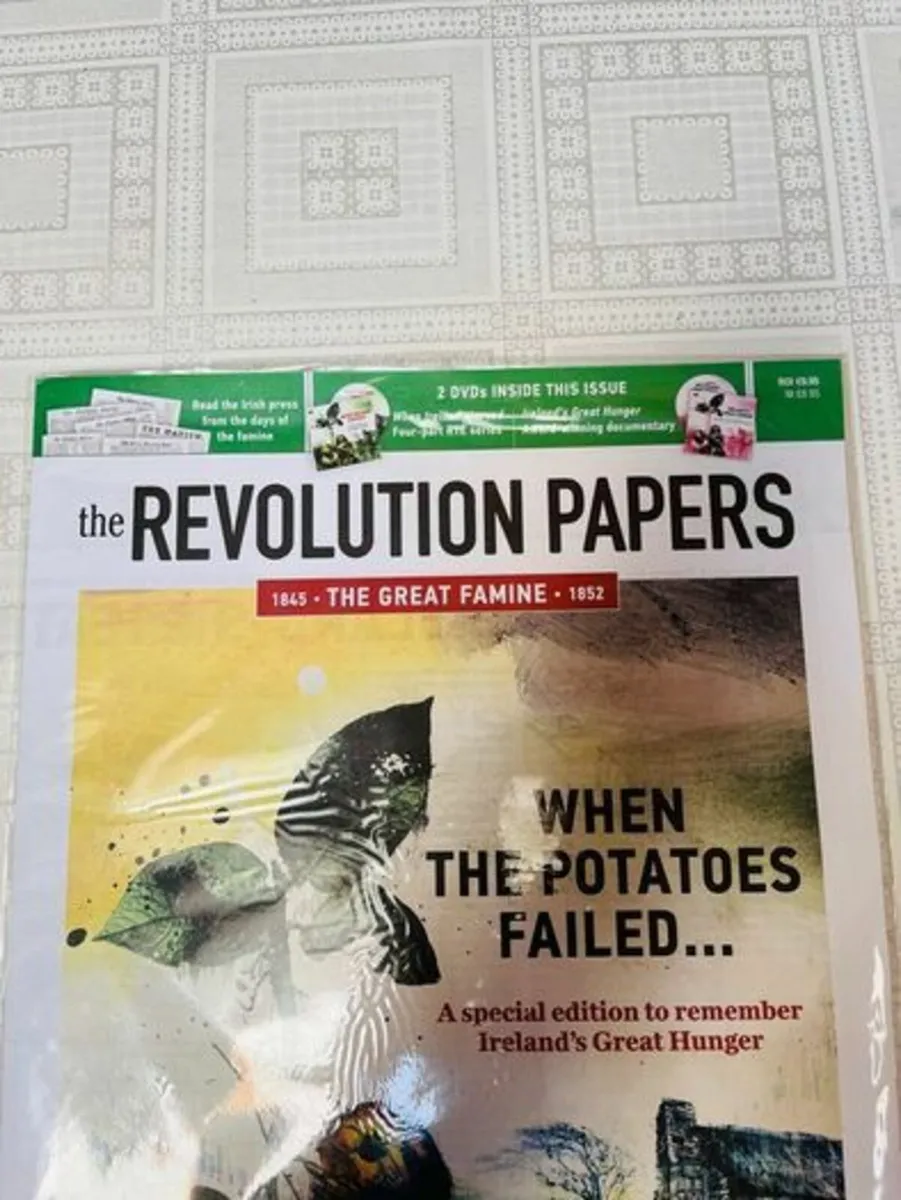 The Revolution Papers. Famine Edition. New. w-DvD - Image 2