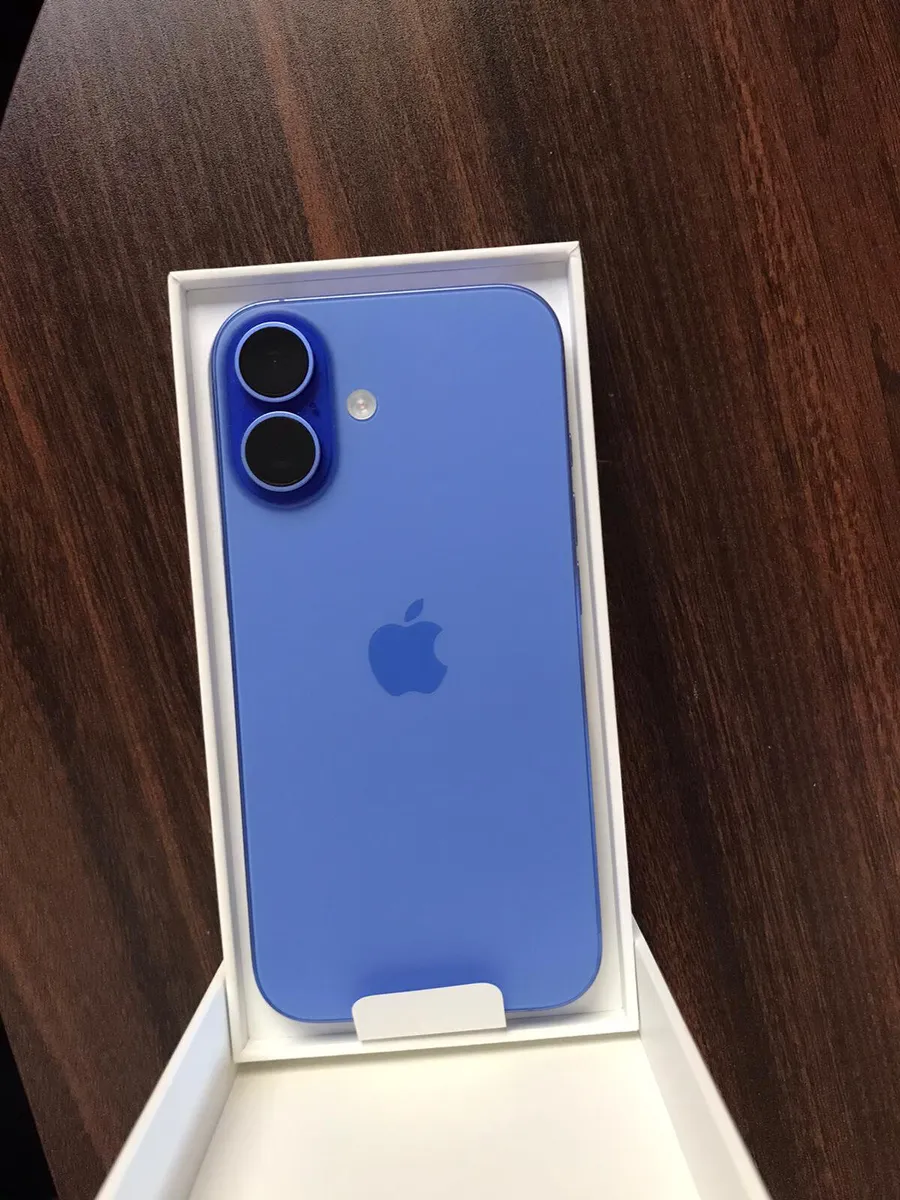 Iphone 16 Ultramarine 128GB BRAND NEW SIMFREE - Image 1