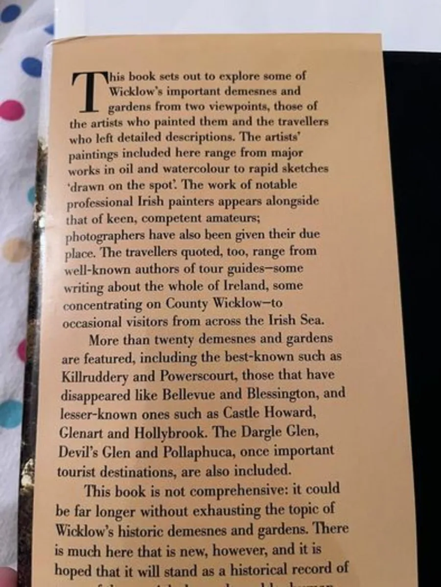 Wicklow Through the Artists Eye. Large Hardcover. - Image 3