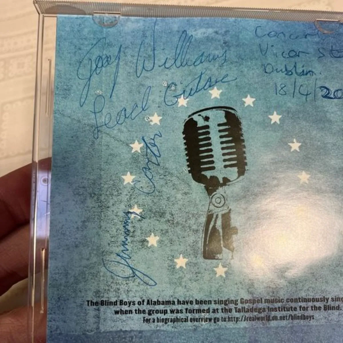 Blind Boys of Alabama. Signed CD. Free Post - Image 3