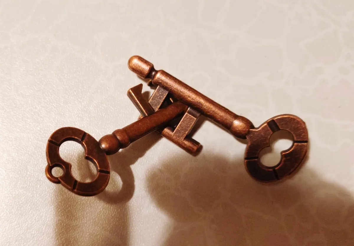 Fun, Puzzle Lock Keys (brand New). - Image 3