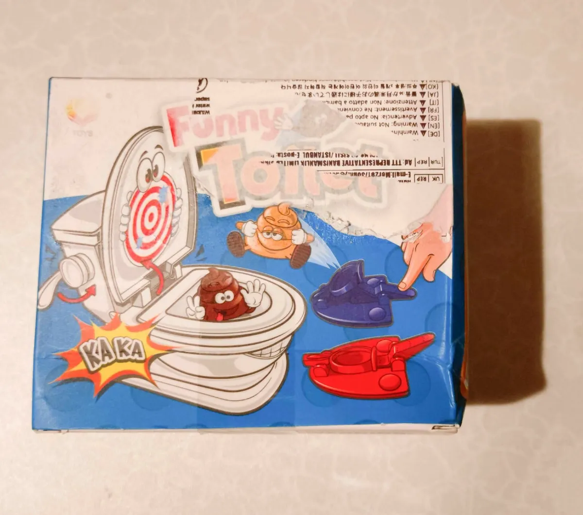 9 pcs, 1 set poop shooter game (New). - Image 1