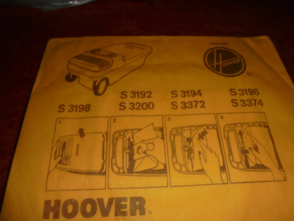 Hoover Bags for Sale x 4 - Image 2