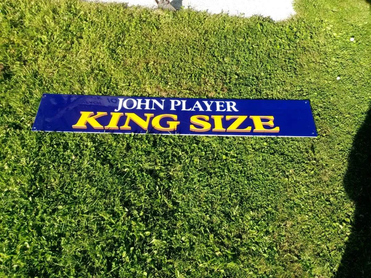 John player King size sign - Image 1
