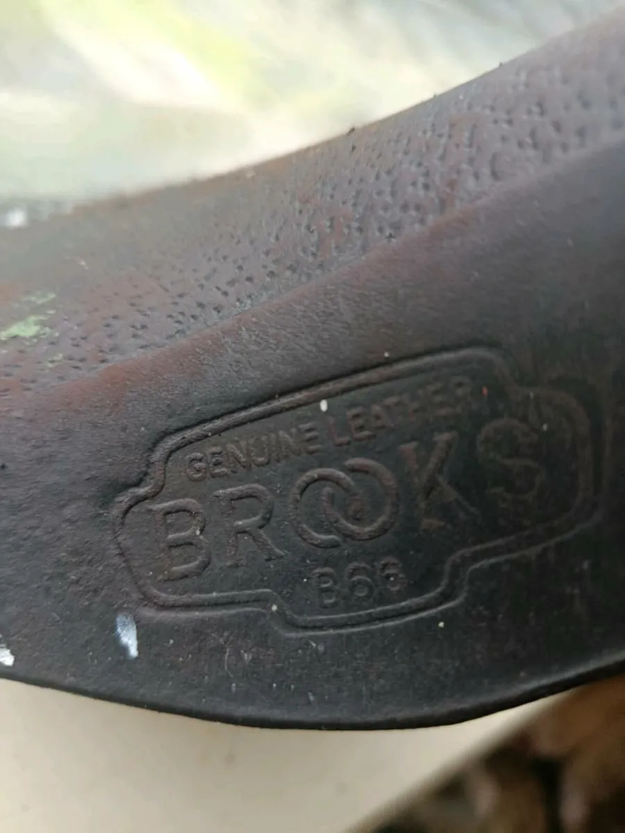 Brooks leather saddle B66 - Image 2