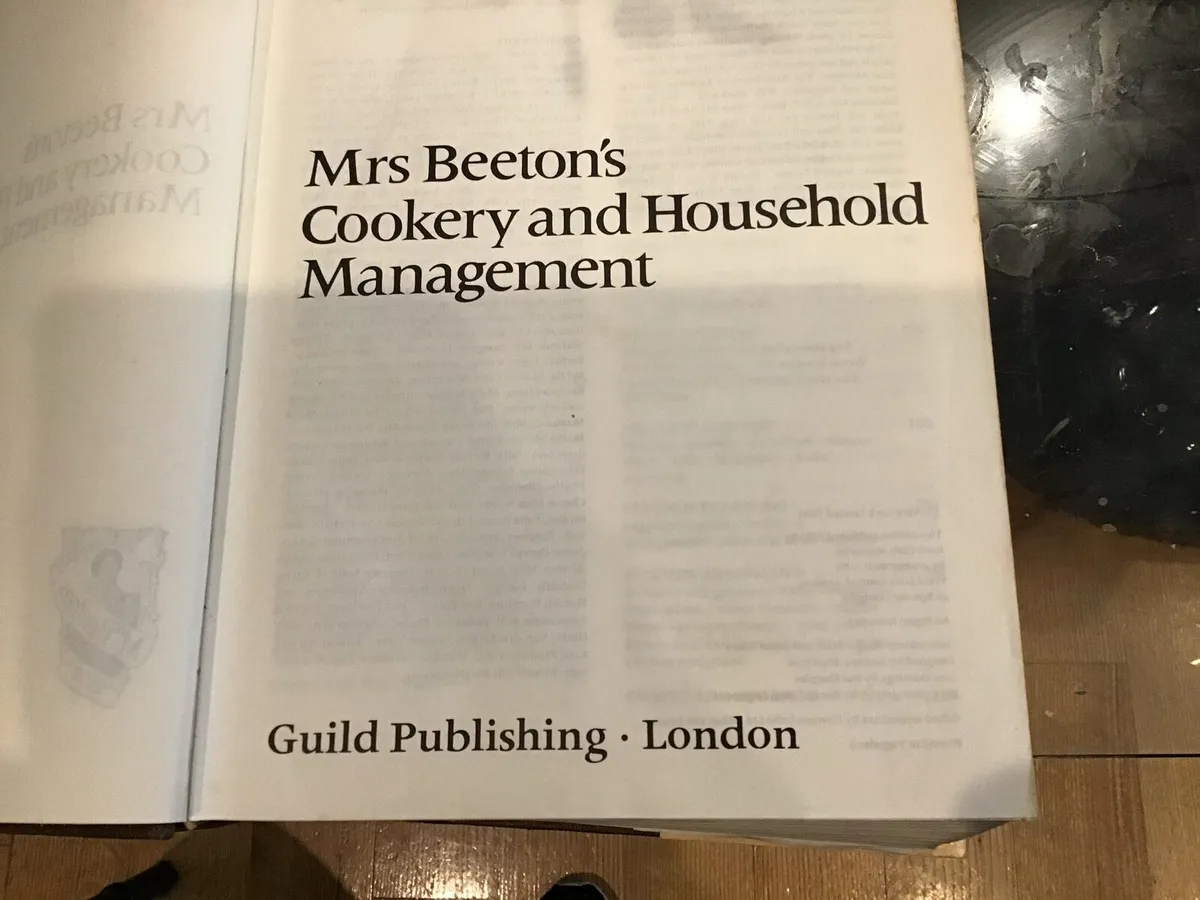 MRS. BEETON’S COOKERY & Household Management - Image 3