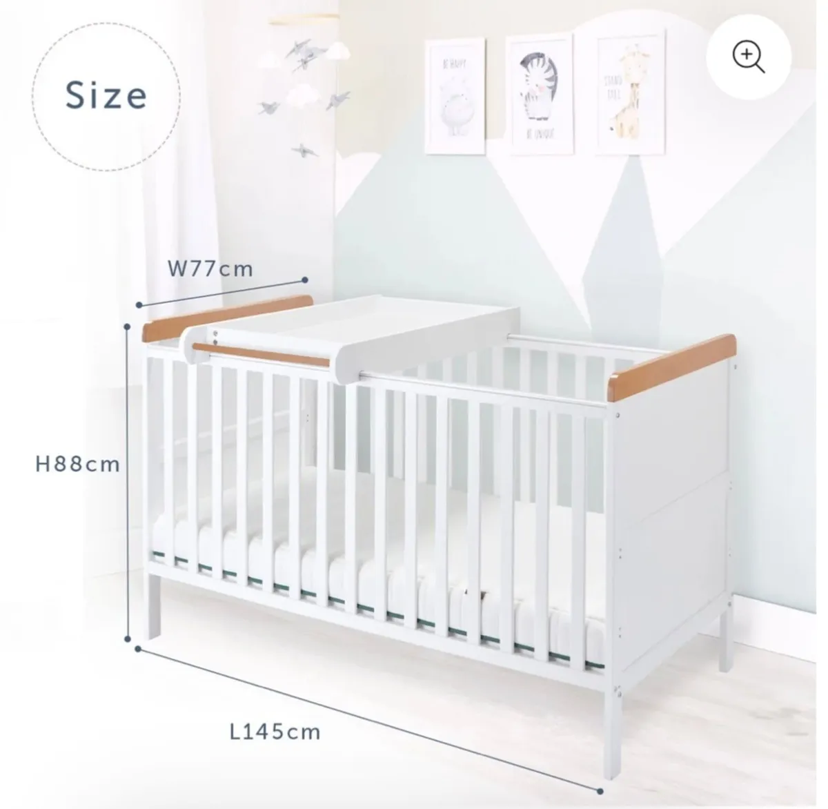 Tutti bambini cot bed - Image 3
