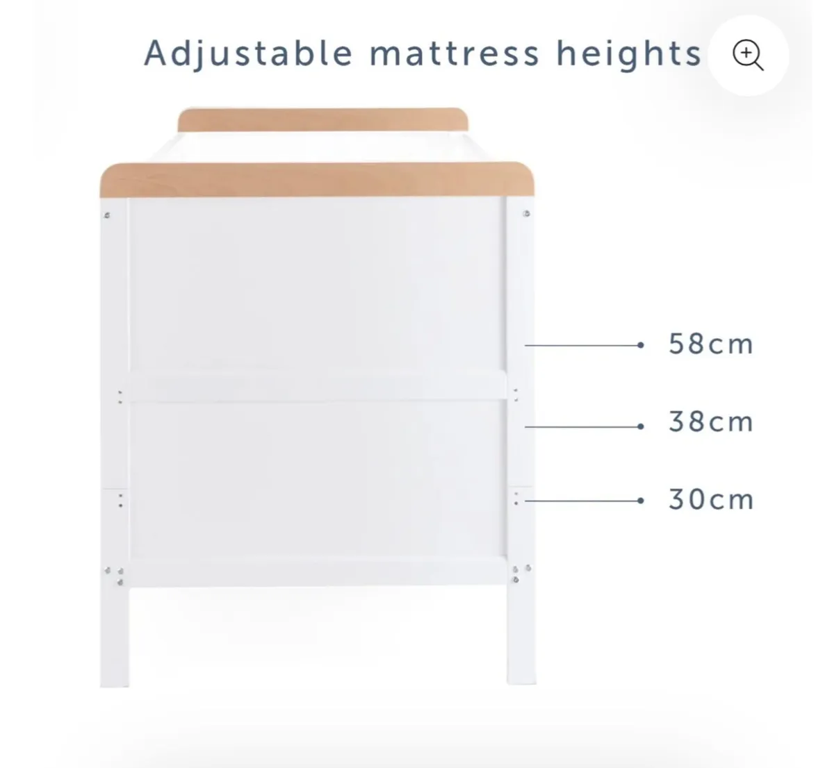 Tutti bambini cot bed - Image 4