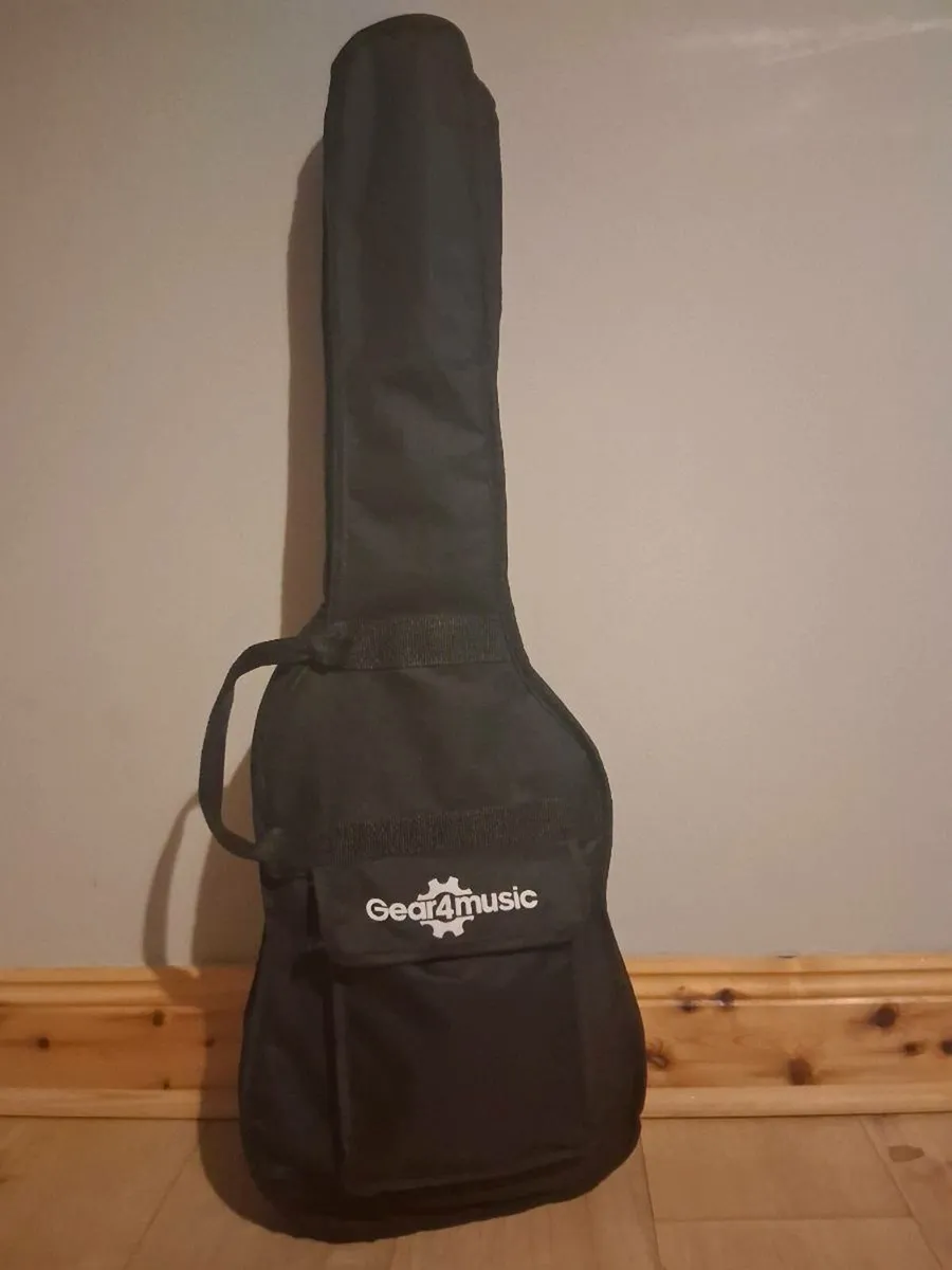 Electric guitar, Luke Littler dartboard, Bodhran - Image 1