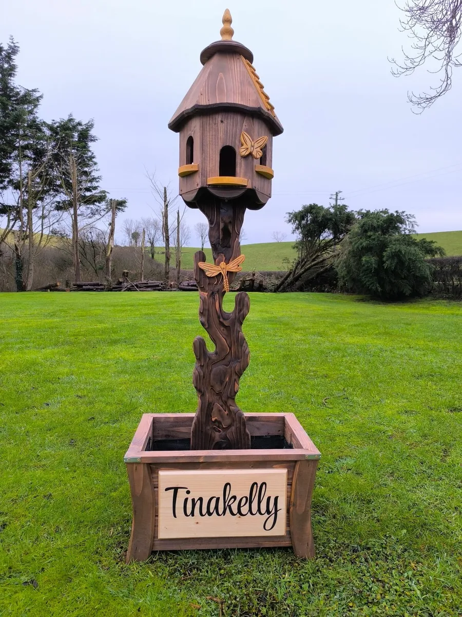 Bird feeder with planter - Image 2