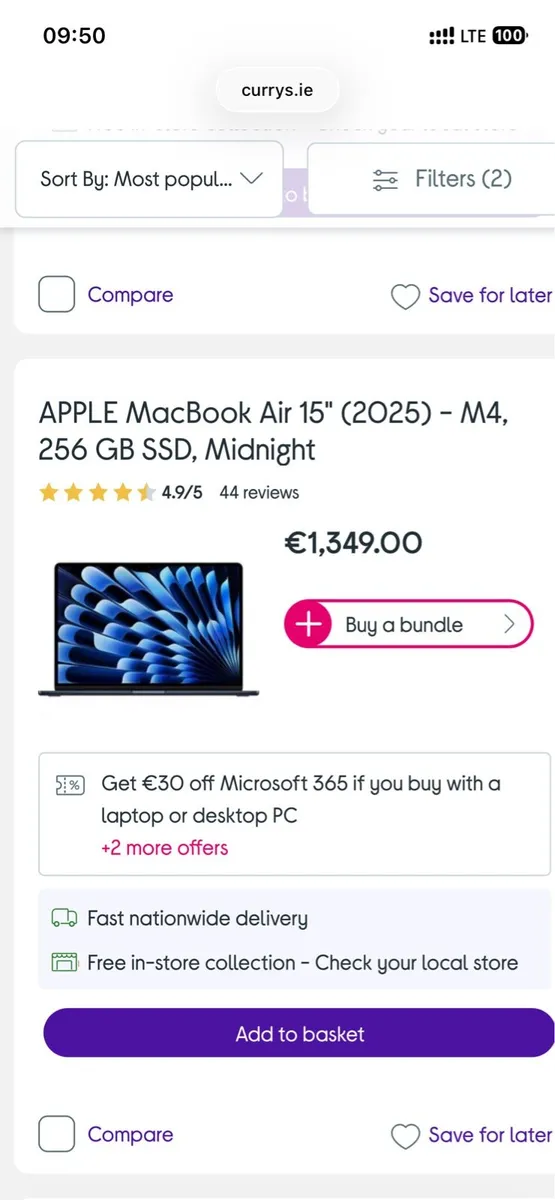 MACBOOK AIR 15.3 M4/16GB/256GB - Image 4