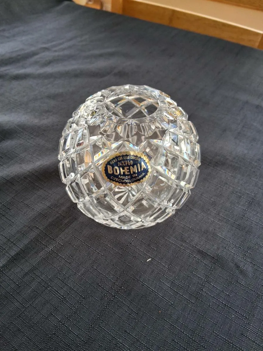 Bohemia Crystal Bowl/Vase - Image 1