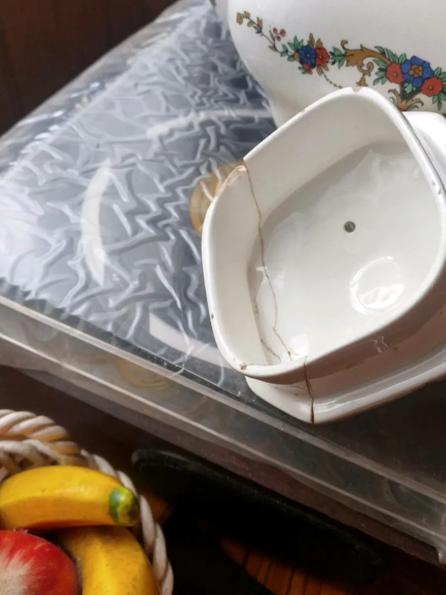 1930's Alfred Meakin art deco China teapot - Image 3