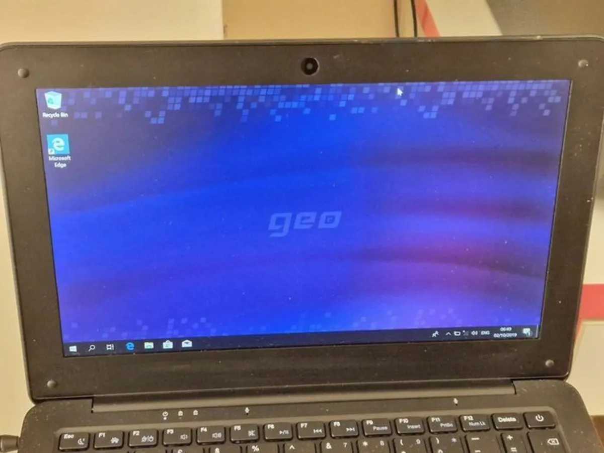 GeoBook1 Laptop Intel Celeron CPU N3350, 2GB, 32GB - Image 1