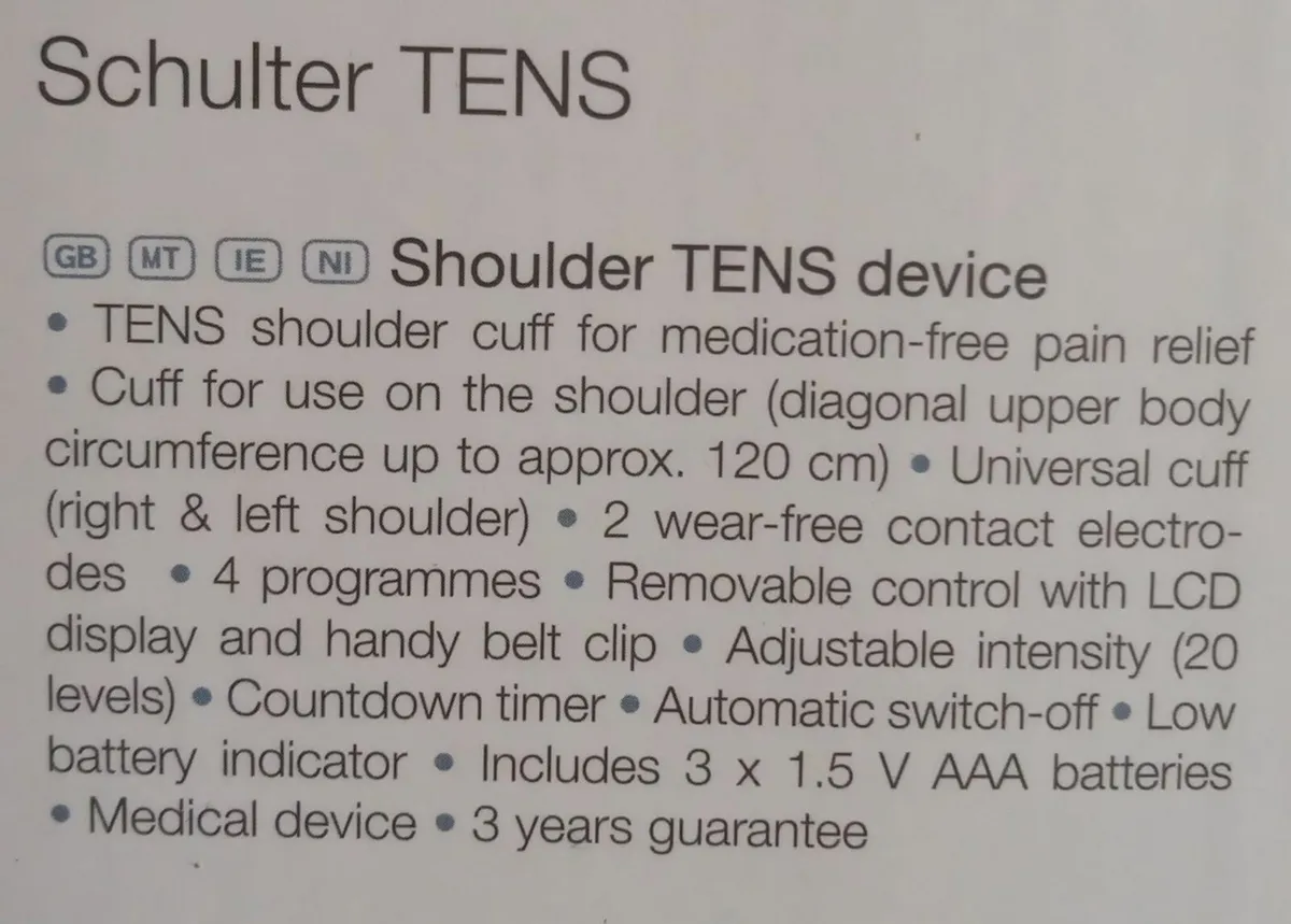 Sanitas Tens Pain Relief Device - Image 3