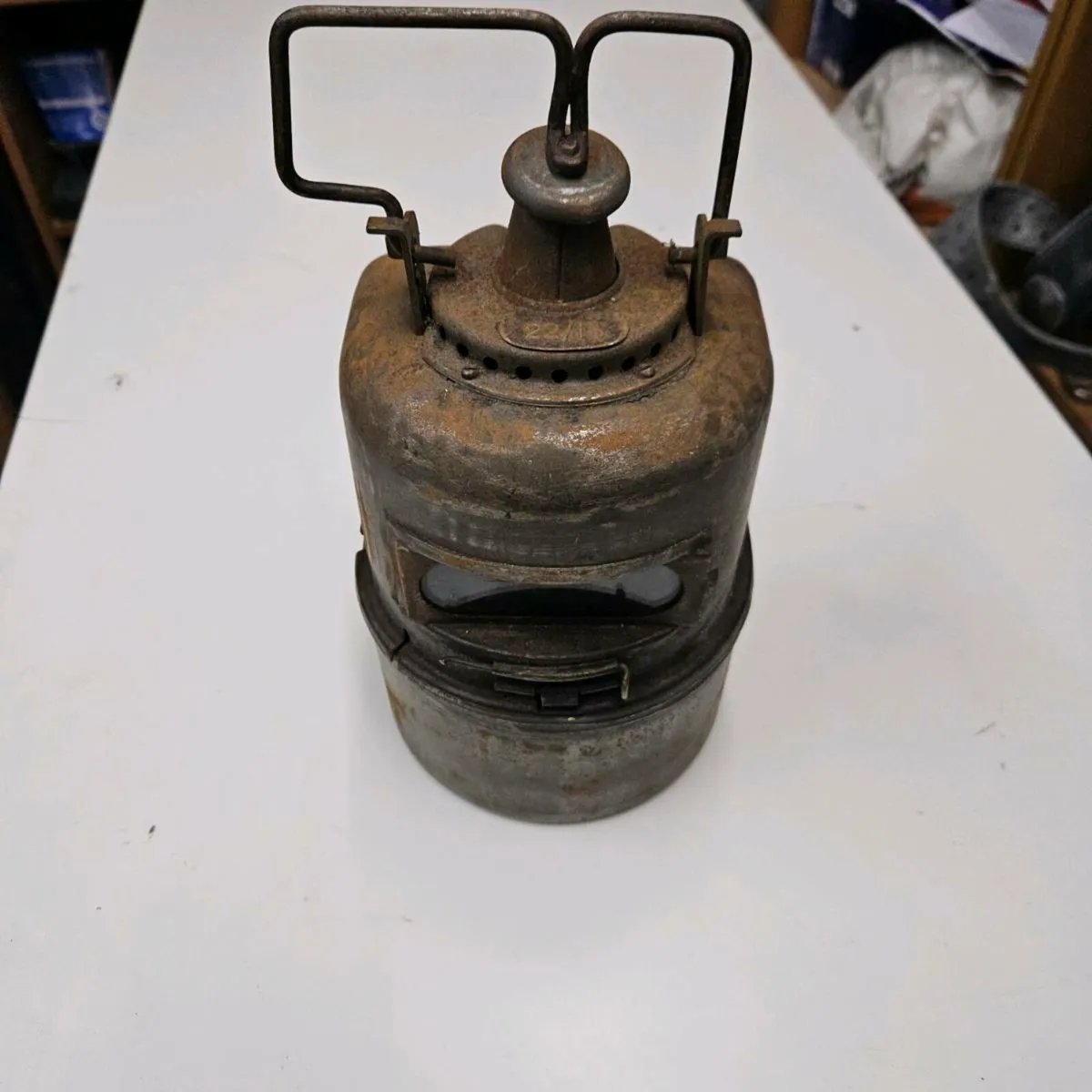 Antique miners lamp - Image 1