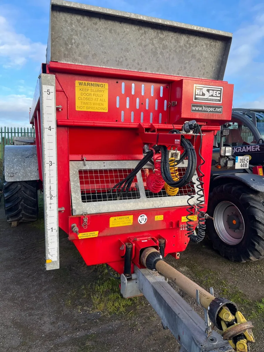 Hispec 1250 rear discharge spreader - Image 2