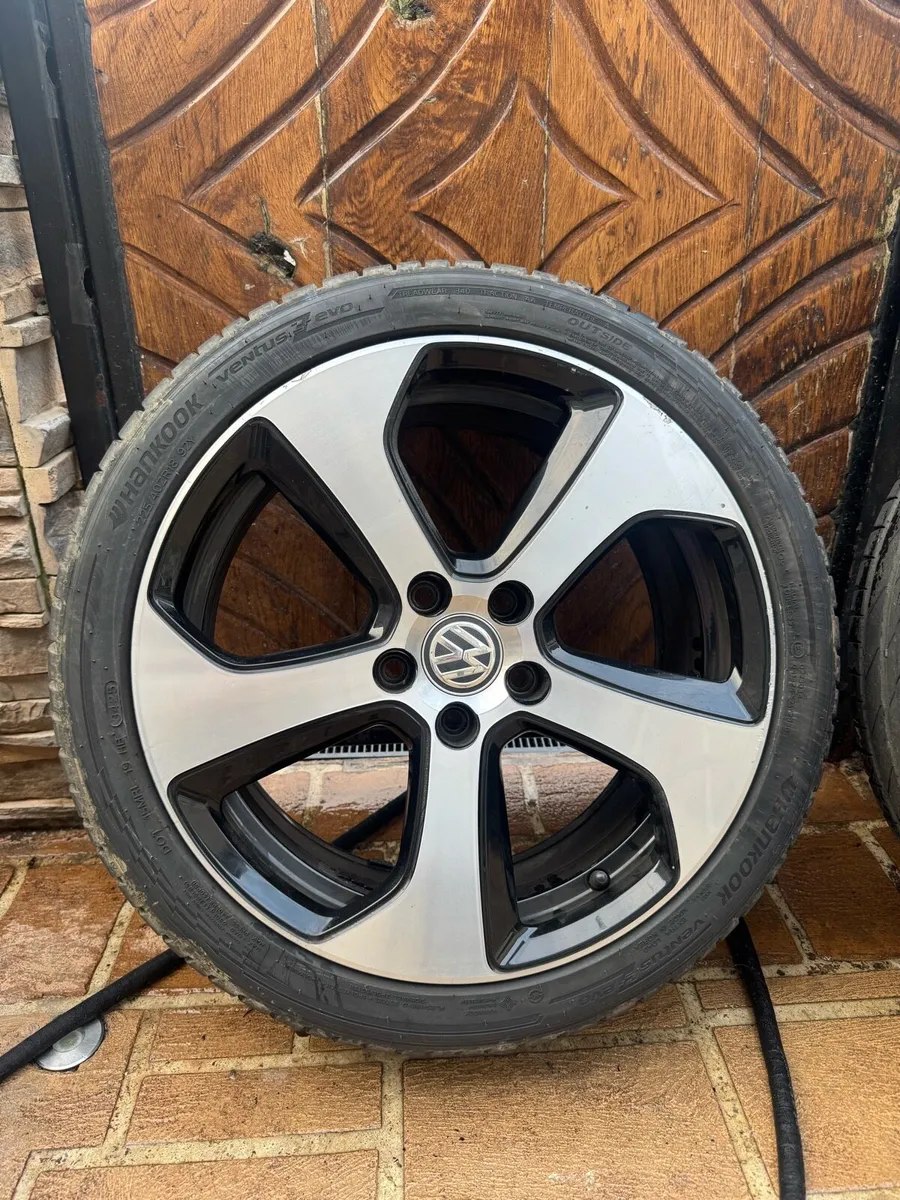 Genuine 18” VW golf gti alloys - Image 4