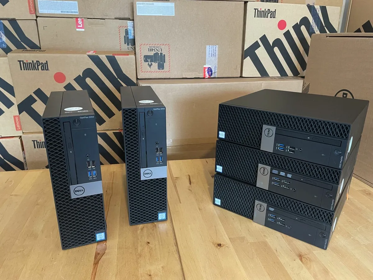 Dell Optiplex 5050 PCs-Quad i5-16Gb-Windows 11 Pro - Image 3