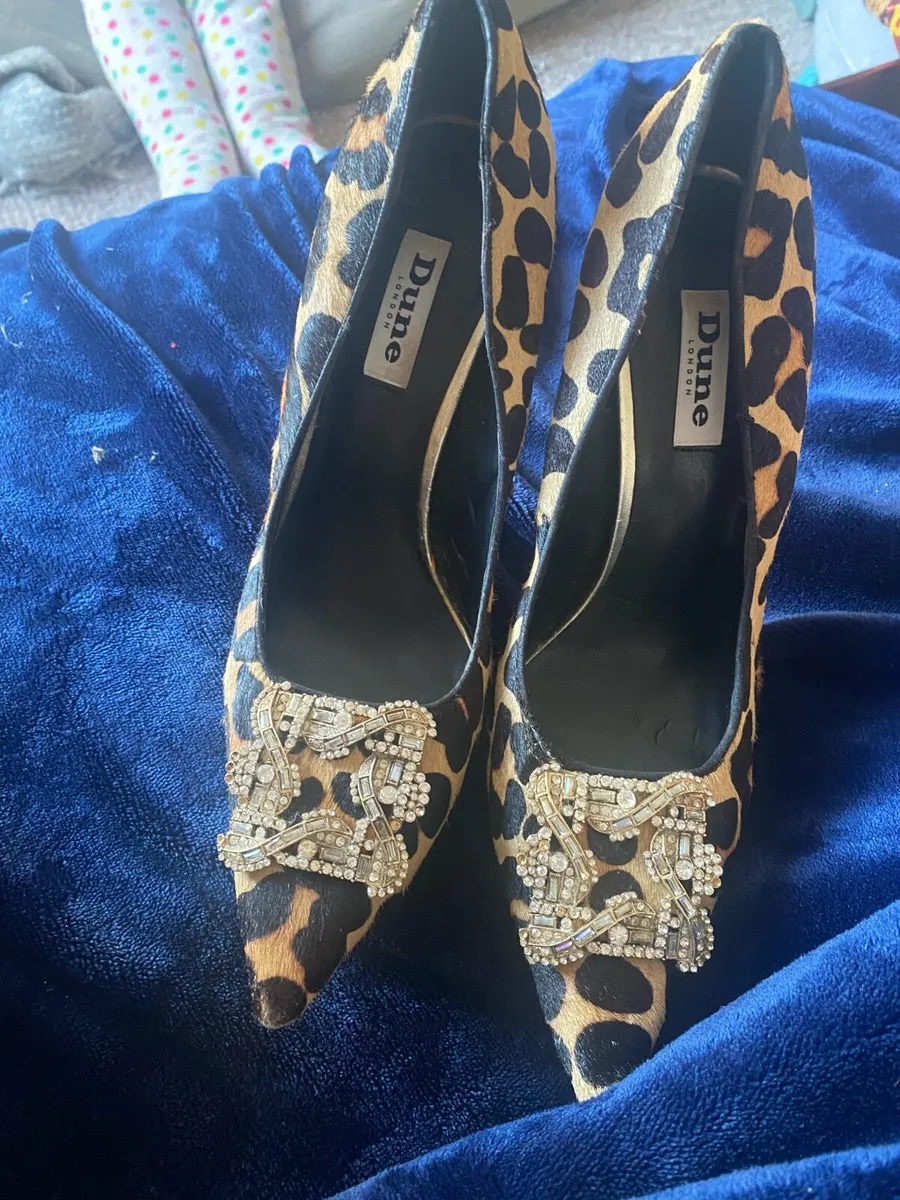 DUNE Leopard print heels - Image 1