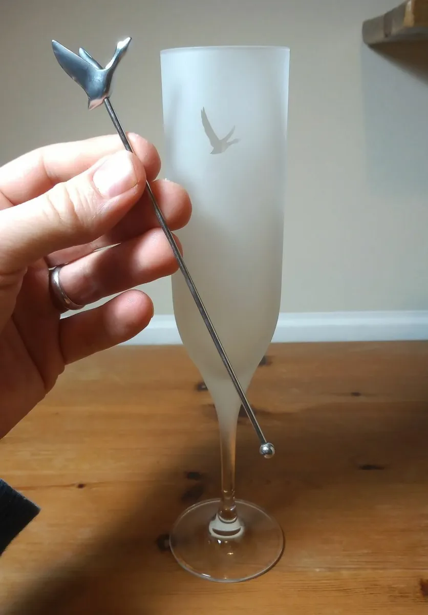 Grey Goose Champagne Flutes Box of 6 - Image 2