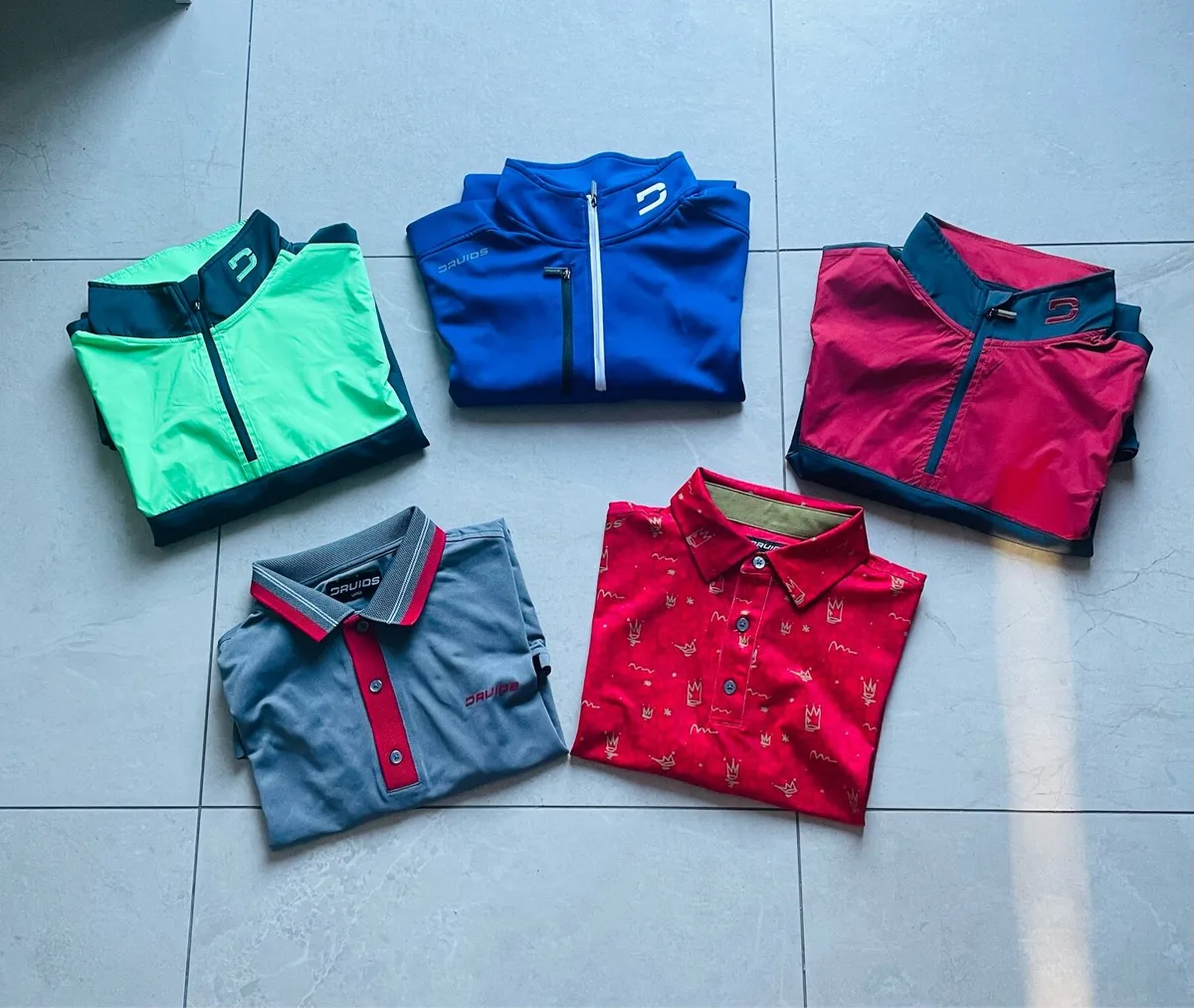 Druids Golf Midlayers & Polo Shirts Size Large - Image 1