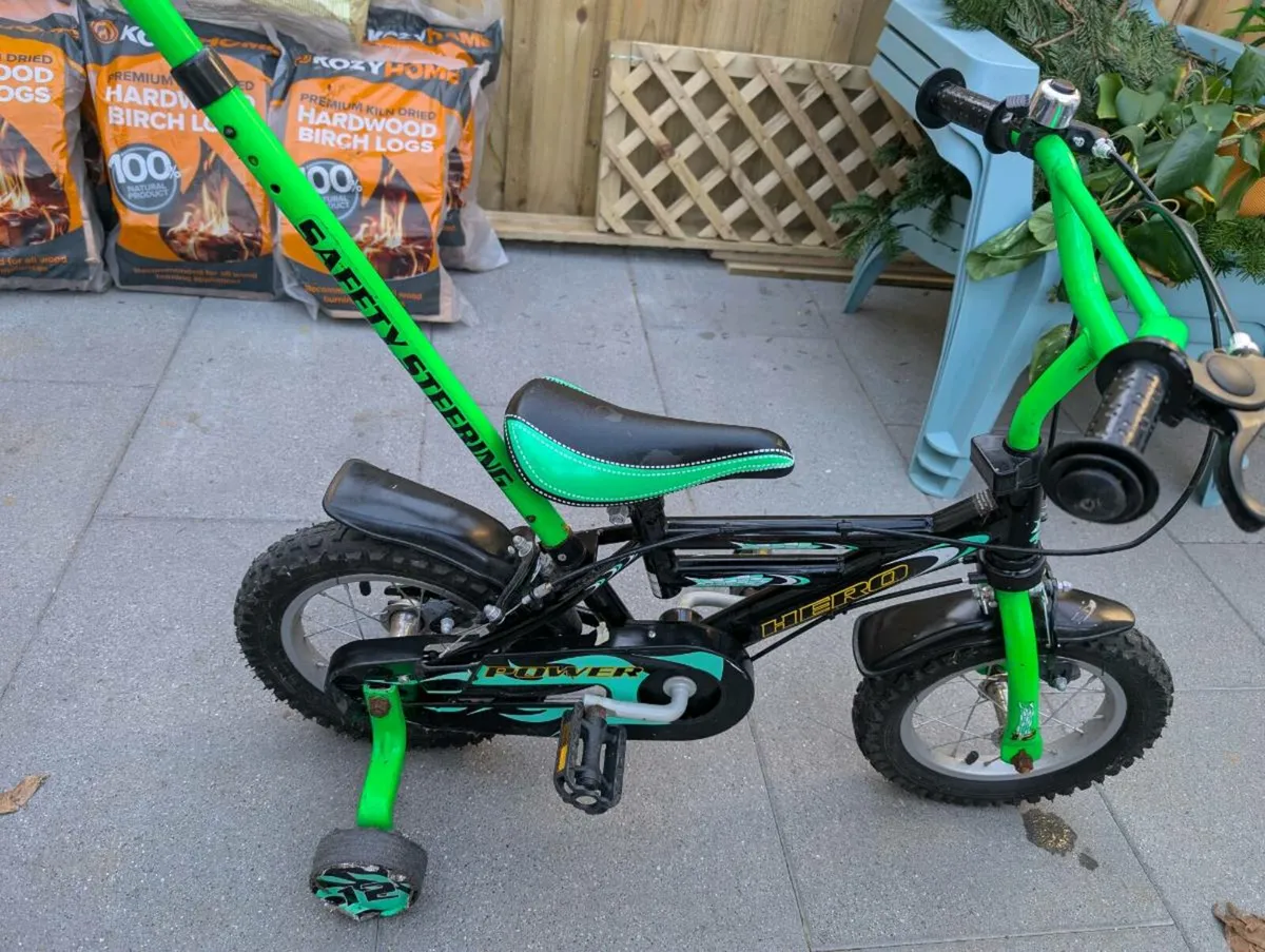 Toddler bicycle with adult steering - Image 2