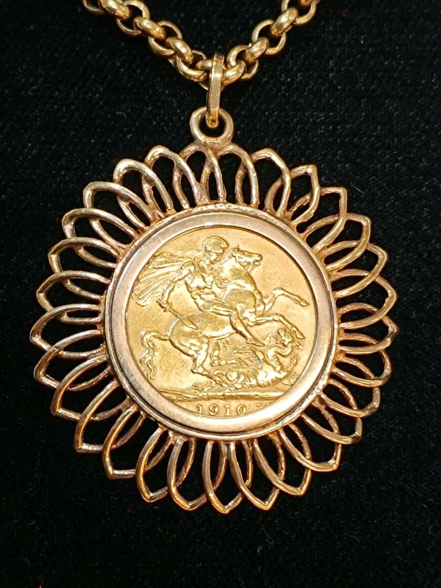 1910 Full Sovereign Necklace - Image 1