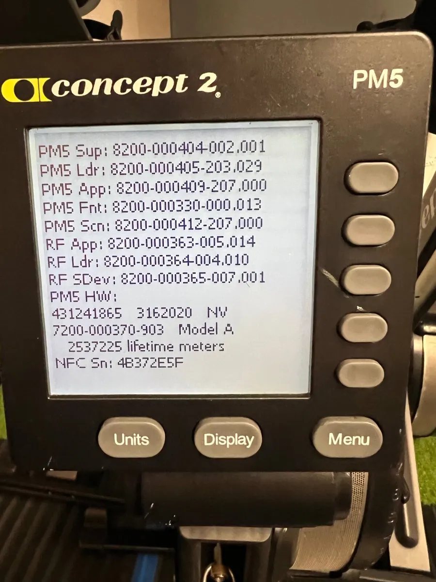 Concept 2 Rower, Dumbbell’, Olympic bar & Plates - Image 2