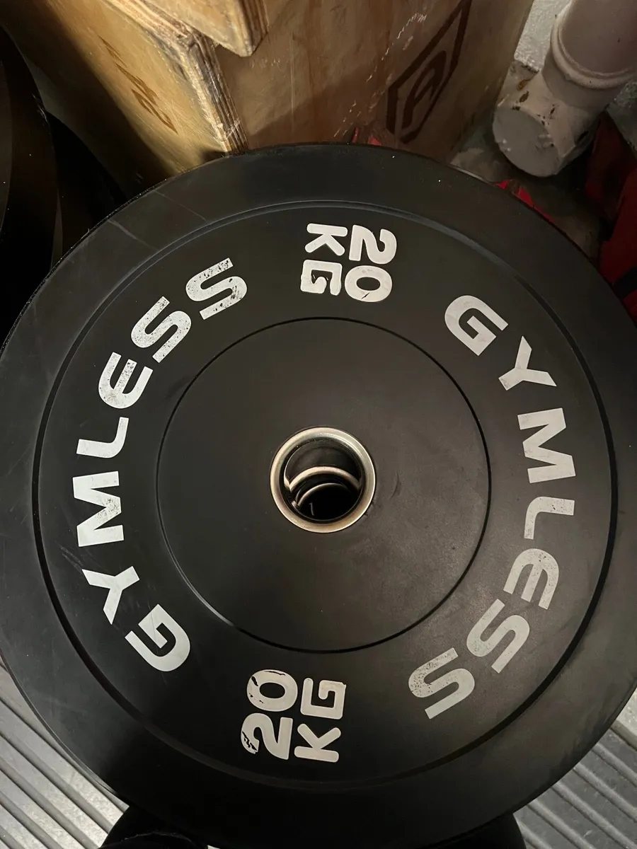 Concept 2 Rower, Dumbbell’, Olympic bar & Plates - Image 3