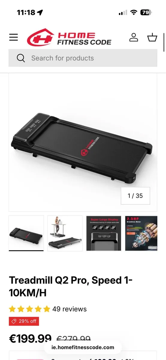 Walking Pad/ Treadmill - Image 1