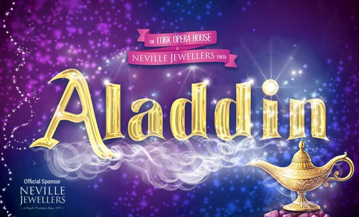 2 tickets for Aladdin in cork opera house tonight