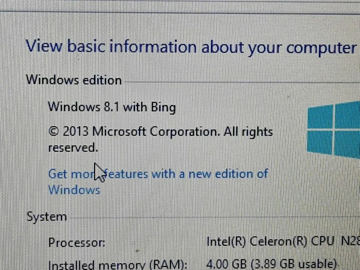 Packard Bell Laptop, EasyNote Z5WGM Intel Celeron - Image 2