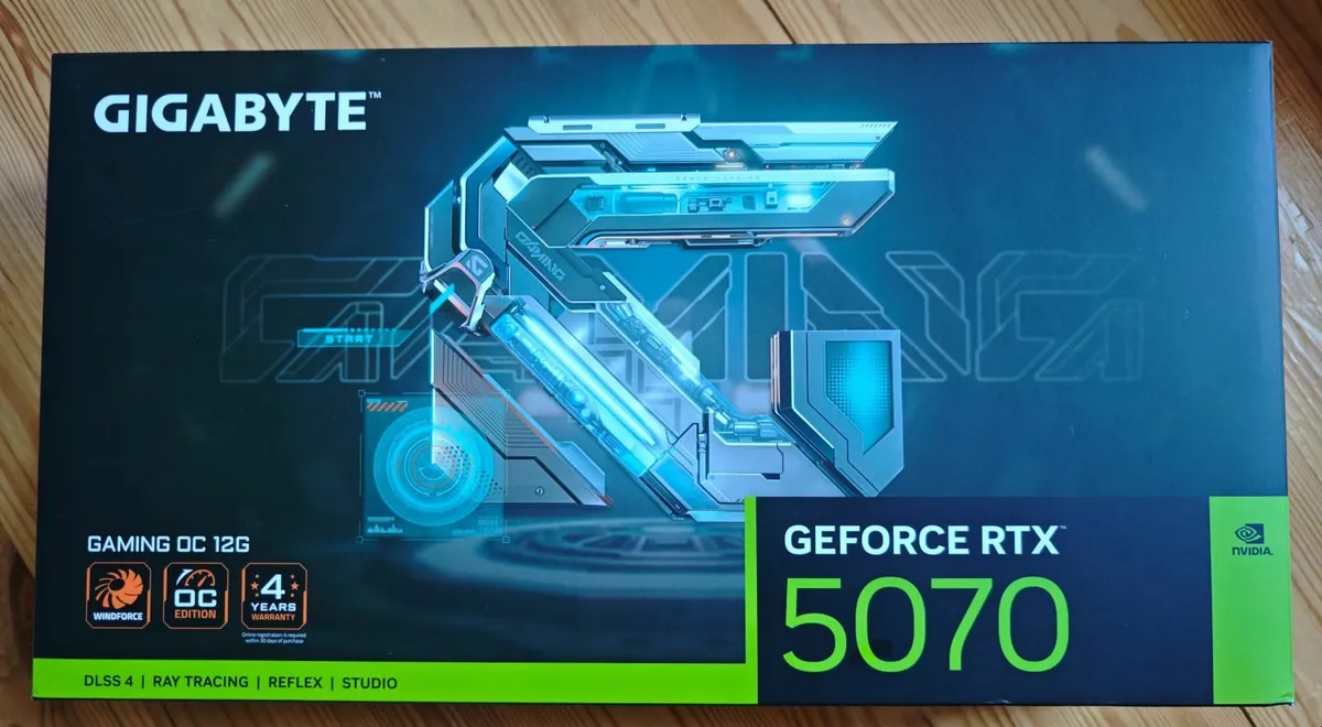 Gigabyte GEFORCE RTX 5070 Gaming OC 12GB - Image 1