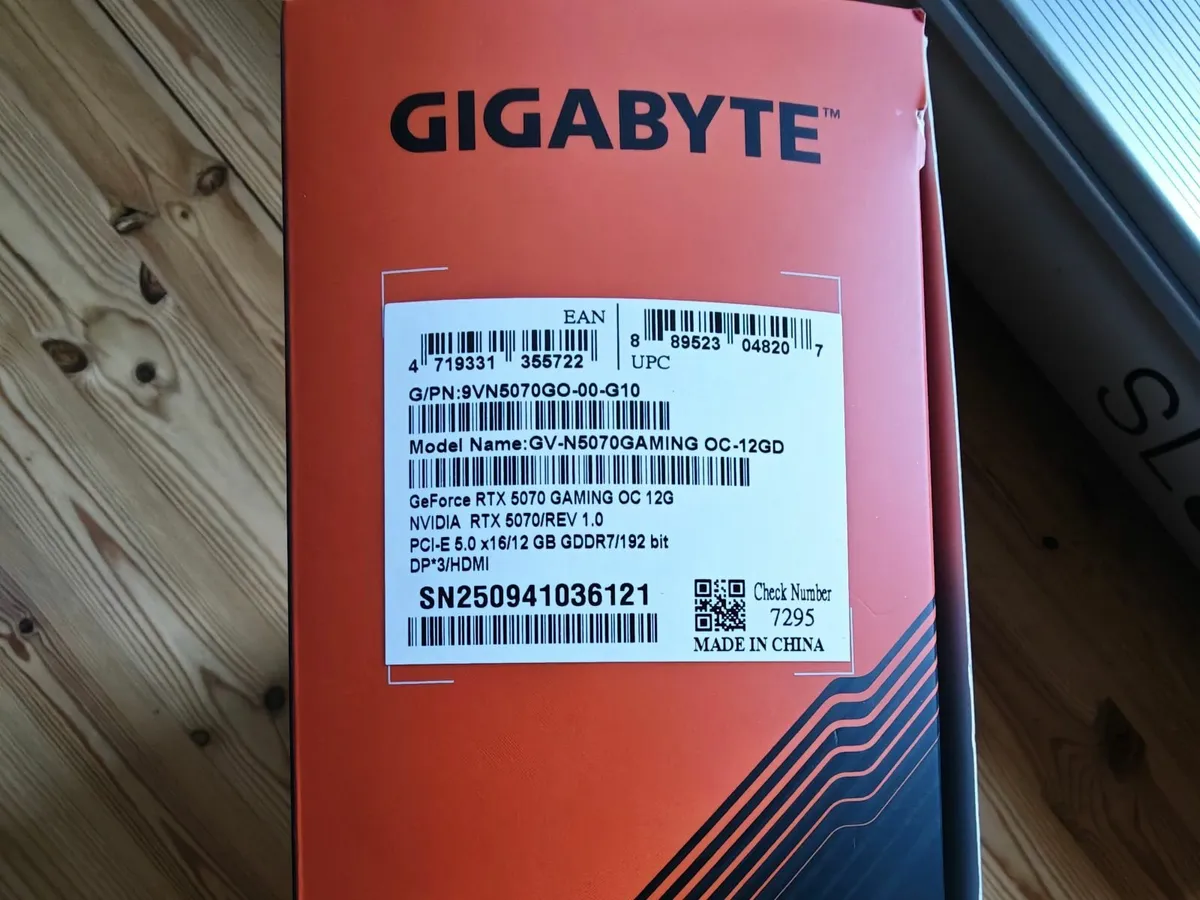 Gigabyte GEFORCE RTX 5070 Gaming OC 12GB - Image 3