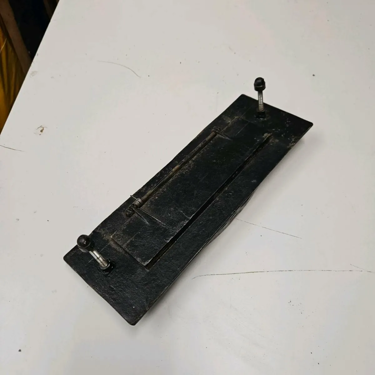 Black Iron letter box - Image 2