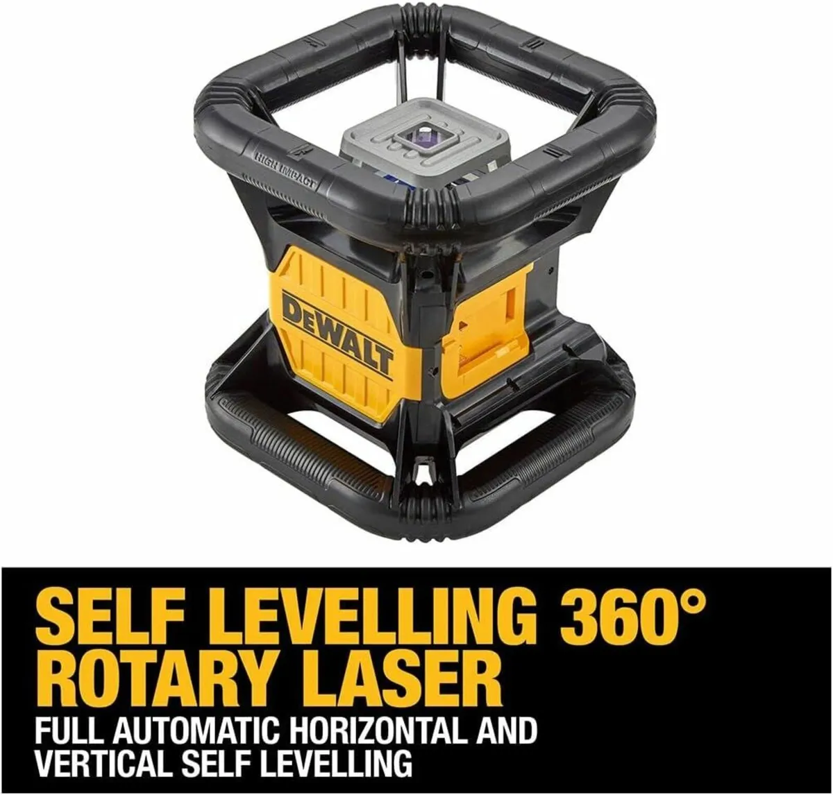 18V DeWALT Green Rotary Laser with Bluetooth - Image 2