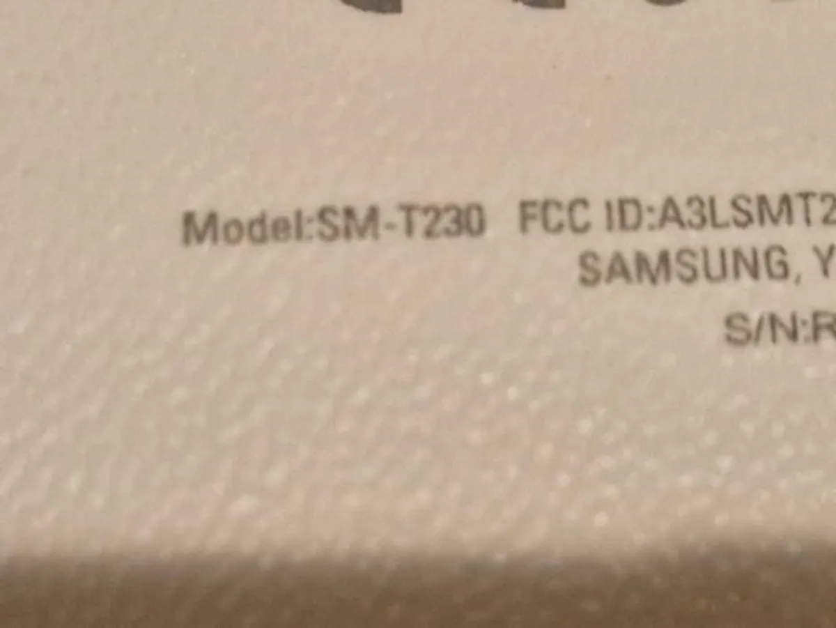 Samsung Galaxy Tab 4 Tablet, Model SM-T230, 8GB - Image 4