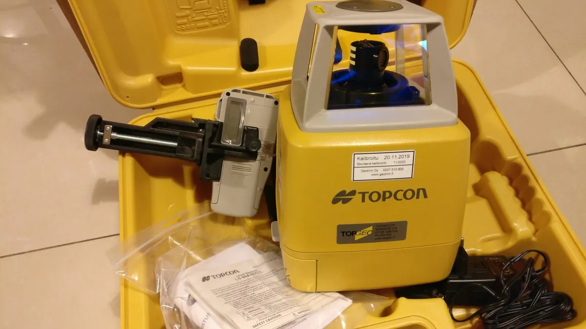 Topcon RL-100 1S Single Grade Laser - Image 4