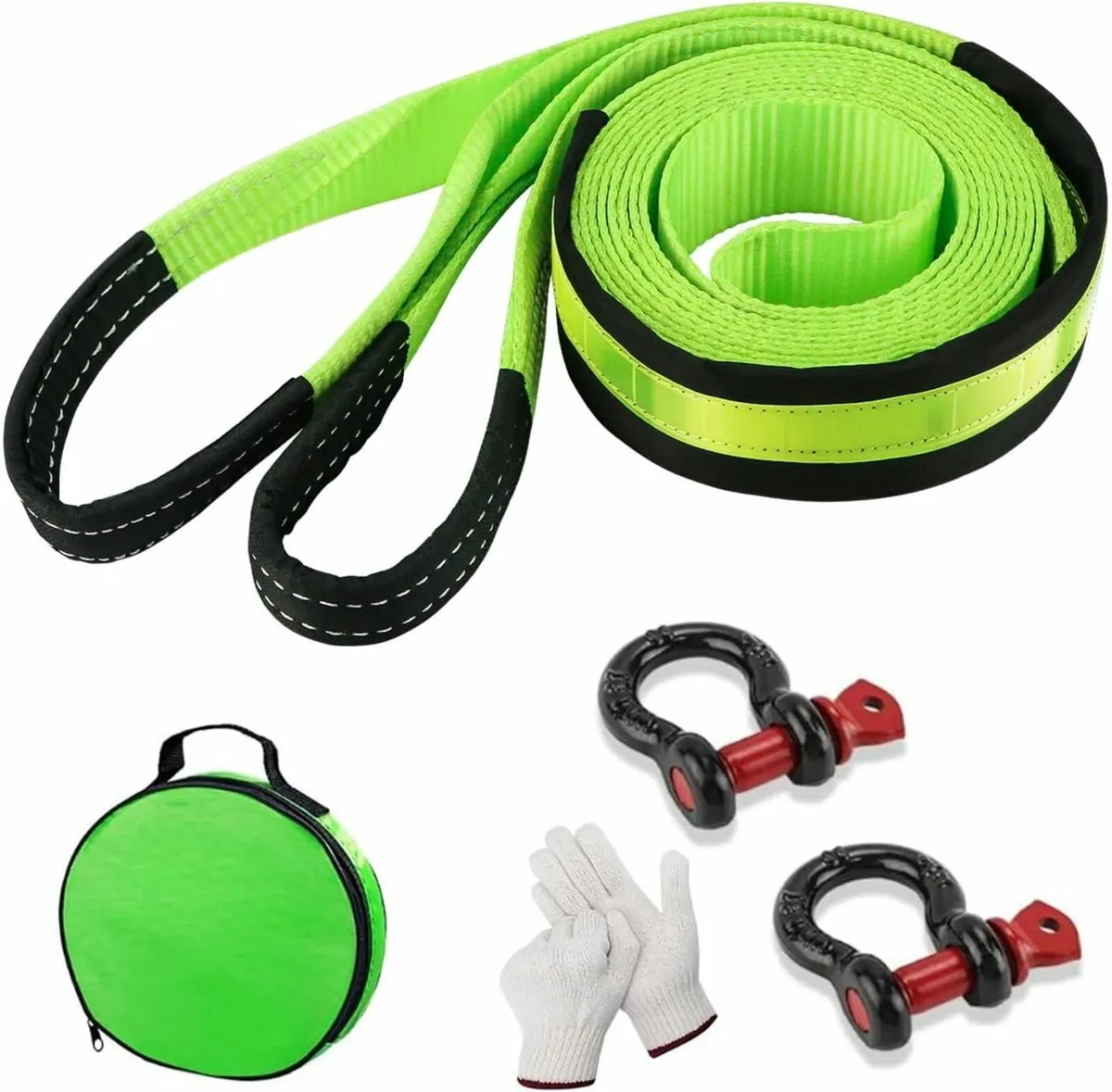 5m Tow Rope Strap, 10 tons Heavy Duty Towing Rope