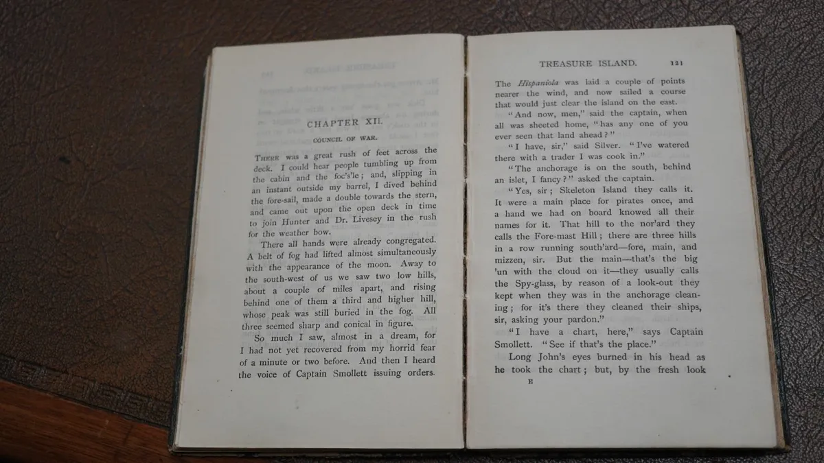 Treasure Island_1908 Cassell_Dainty Pocket Edition - Image 4
